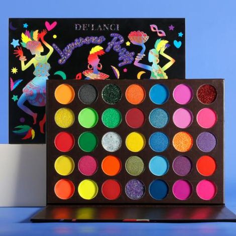 Buy DE ' LANCI Luminous Party New Palette Uv Glow 49 gms-Purplle