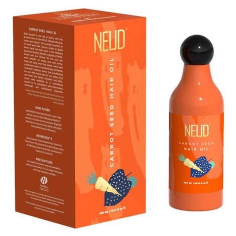 Buy NEUD Carrot Seed Premium Hair Oil for Men & Women - 300 ml-Purplle