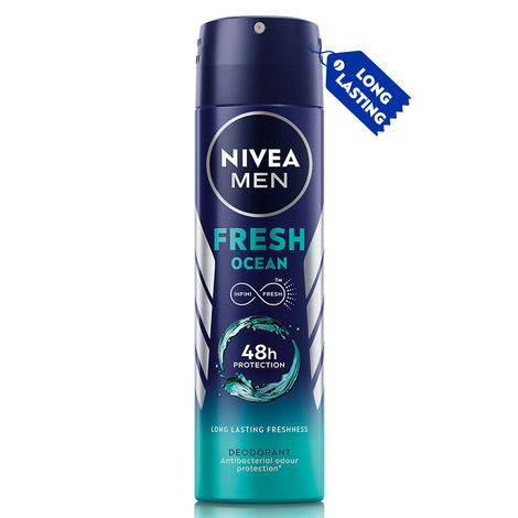 Buy NIVEA MEN Deodorant Fresh Ocean 150 ml-Purplle