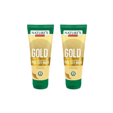 Buy Nature's Essence Gold Peel-Off Mask, 65 ml Pack of 2-Purplle