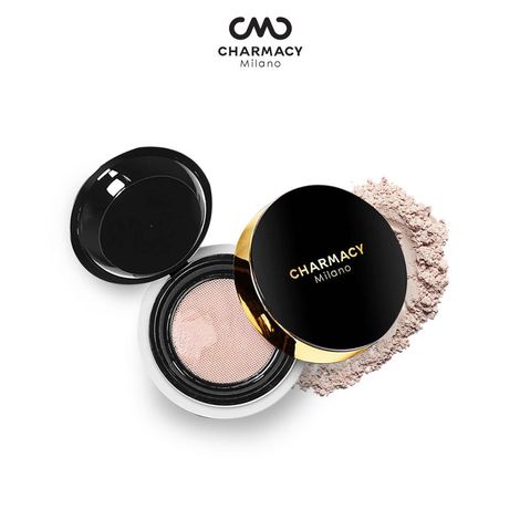 Buy Charmacy Milano Set and Fix Loose Powder - 16 gm, Controls Oil, Blur Pores and Fine Lines, Flashproof, Soft Focus, Natural Coverage, Weightless Matte, Vegan, Cruelty-Free, Non Toxin-Purplle