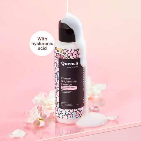 Buy Quench Botanics Brightening Cherry Blossom Toner For Glowing & Dewy Skin With Pearl Extracts - 100 ml-Purplle