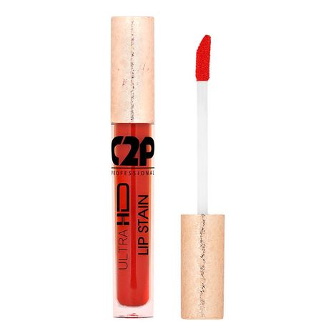 Buy C2P Pro Ultra HD Lip Stain Liquid Lipstick - Warm Blood 08-Purplle