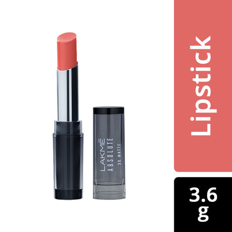 Buy Lakme Absolute 3D Lipstick, Peach Pinch (3.6 gm)-Purplle