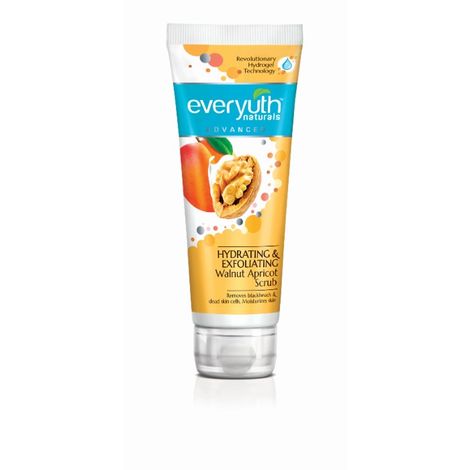 Buy Everyuth Naturals Advanced Hydrating & Exfoliating Walnut Apricot Scrub with Hydrogel Technology (50 g)-Purplle