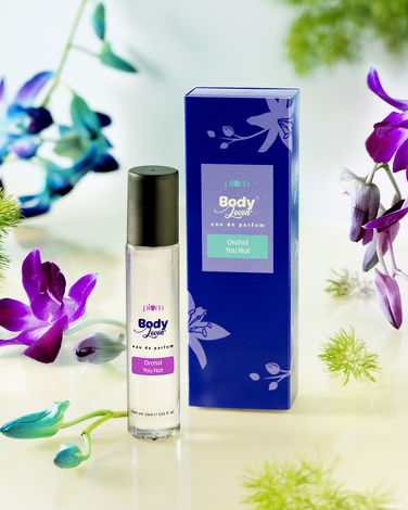 Buy Plum BodyLovin' Orchid-You-Not Perfume | Long Lasting & Premium Fresh Floral Fragrance | Luxury Perfume For Women | Red Apple, Freesia & Musk Notes | Travel-Friendly | High On Fun (15 ml)-Purplle