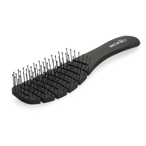 Buy IKONIC PROFESSIONAL Flexi Vent Brush Black 1 Pc-Purplle