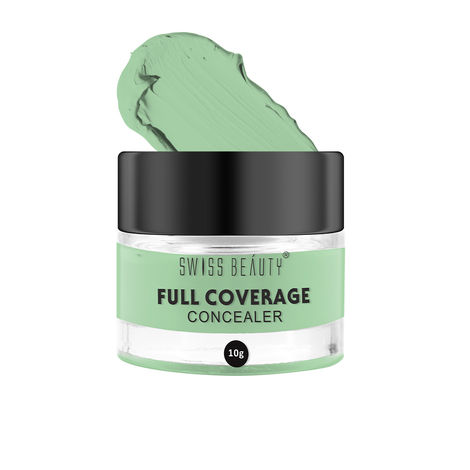 Swiss Beauty Full Coverage Concealer Green Corrector 10 g