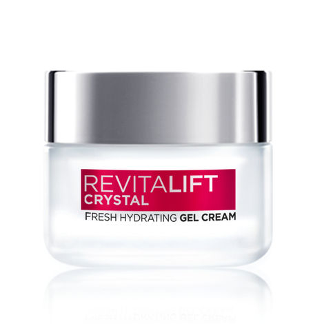 Buy L'Oreal Paris Revitalift Crystal Gel Cream | Oil-Free Face Moisturizer With Salicylic Acid |(50 ml)-Purplle