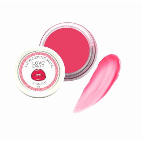 Buy Love Earth Lip Sleeping Mask With Vitamin C & Essential Oils For Soft, Long-Losting, Moisturised & Supple Lips-Purplle