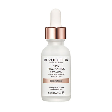 Buy Makeup Revolution Skincare Blemish and Pore Refining Serum - 10% Niacinamide + 1% Zinc (30 ml)-Purplle