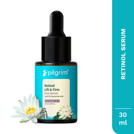 Buy Pilgrim Lift & firm Serum with Retinol & Hyaluronic Acid for Anti Aging, 30 ml-Purplle