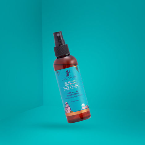Buy PilgrimA Argan Oil Hair Serum With Camellia & White Lotus, 100 ml-Purplle