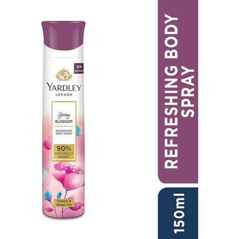Buy Yardley London- Spring Blossom, Refreshing Body Spray, 150 ml-Purplle