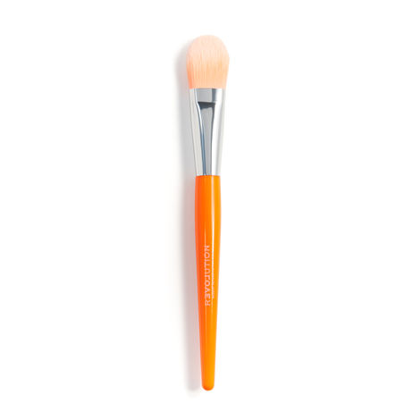 Buy Makeup Revolution Relove Brush Queen Flat Foundation Brush 1 PCS-Purplle