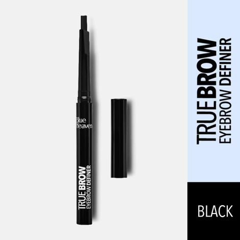 Buy Blue Heaven True Brow Eyebrow Definer, Black - 0.3 gm-Purplle