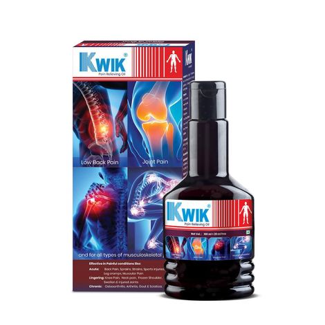 Buy Ozone KWIK Pain Relieving - Oil (120 ml)-Purplle