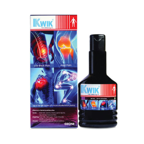 Buy Ozone KWIK Pain Relieving - Oil (120 ml)-Purplle