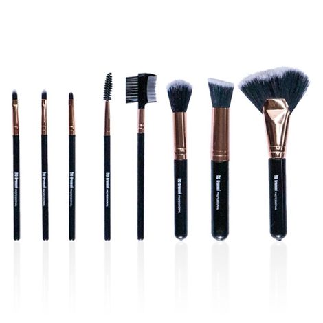 Buy Bronson Professional Makeup Brush Set - 8 pcs-Purplle