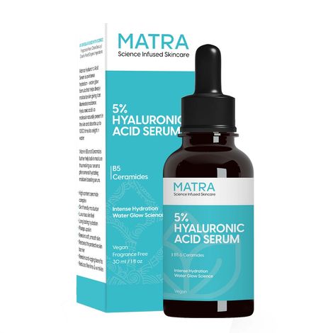 Buy Matra 5% Hyaluronic Acid Serum for Face for Glowing Skin & Intense Hydration (30 ml)-Purplle
