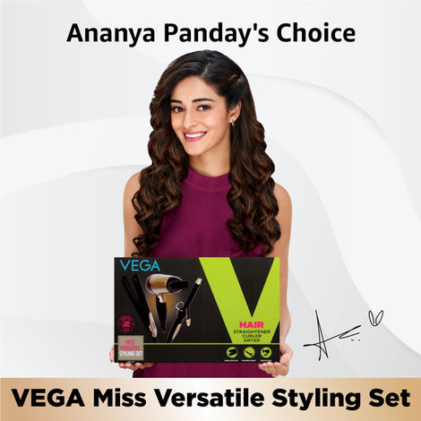 Buy VEGA Miss Versatile Styling Set (VHSS-03)-Purplle