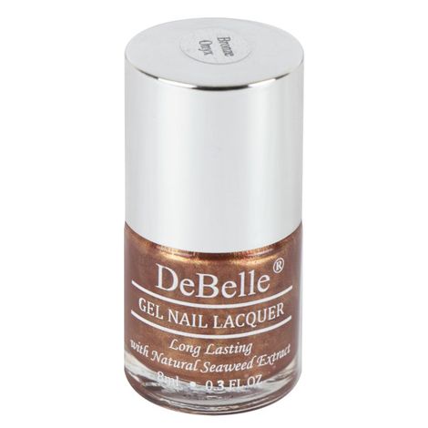 Buy DeBelle Gel Nail Lacquer Metallic Bronze Onyx - Cinnamon Bronze (8 ml)-Purplle