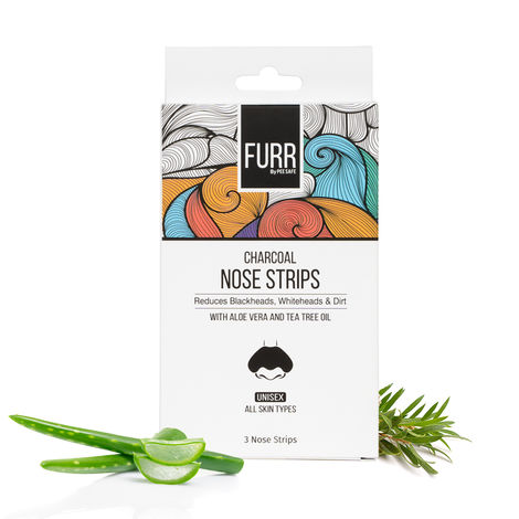 Buy FURR By Pee Safe Charcoal Nose Strips Pack Of 3 (Pc-9)-Purplle