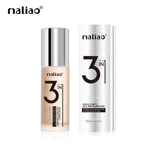 Buy Maliao 3in1 Face Finity all Day Flawless Primer, Concealer and Foundation All in 1 M269-Purplle