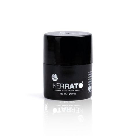 Buy Kerrato Hair Fibres for Thinning Hair (Jet Black) - 4 gm-Purplle