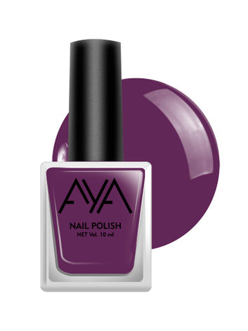 Buy AYA Nail Polish 06 Purple (10 ml)-Purplle