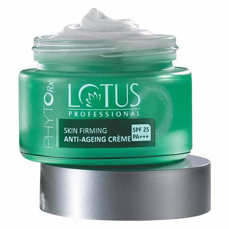 Buy Lotus Professional PhytoRx Skin Firming Anti Ageing Cream | SPF 25 | Vitamin C | Collagen Booster | Preservative Free | 50 gm-Purplle