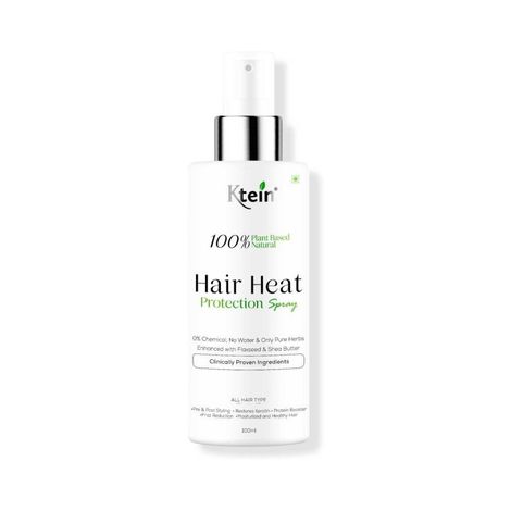 Buy ktein 100% Plant Based Natural Hair Heat Protection Spray-Purplle