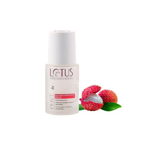 Buy Lotus Professional PhytoRx Whitening & Brightening Serum | All skin types | Preservative free | 30ml-Purplle