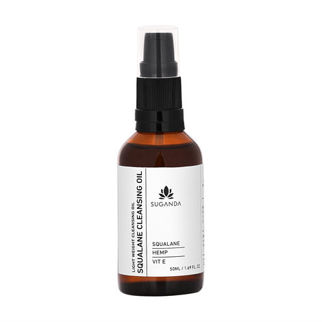 Buy Suganda Squalane Cleansing Oil, Removes Skin Impurities, Dissolve Oil Based Makeup, Makes Skin Soft & Supple, Ensures Pore Remains Unclogged (50 ml)-Purplle