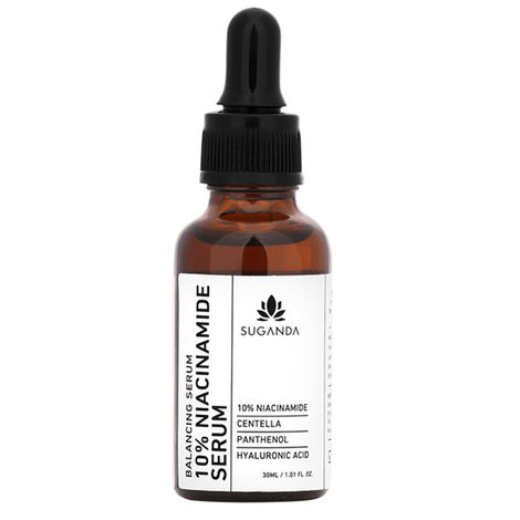 Buy Suganda 10% Niacinamide Face Serum for Glowing & Hydrating Skin, Reduces Acne, Acne Marks & Blemishes, Oil Balancing (30 ml)-Purplle
