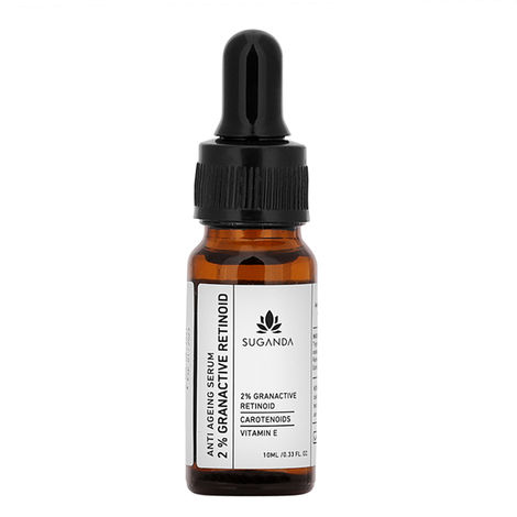 Buy Suganda 2% Granactive RetinoidA A Anti Aging Serum for Wrinkles & Fine Lines, Improves Signs of AgingA (10 ml)-Purplle