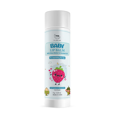 Buy TNW - The Natural Wash Baby Lip Balm for Dry Lips | Lip Balm for Kids | With Shea Butter & Coconut Oil-Purplle