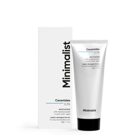 Buy Minimalist 0.3% Ceramides Barrier Repair Moisturizing Face Gel With Madecassoside for Oily Skin-Purplle