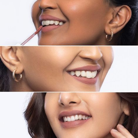 Naturally Matte Lip Serum - Matte Liquid Lipstick with Vitamin C & E