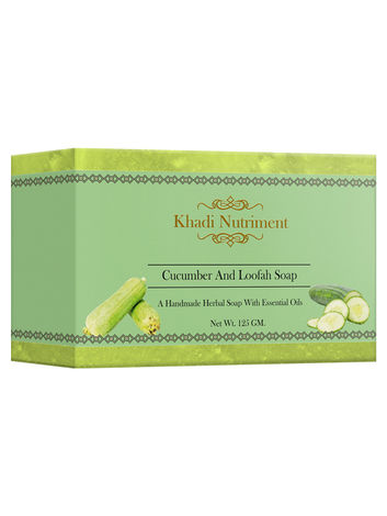 Buy Khadi Nutriment Cucumber Soap,125 gm Soap for Unisex (Pack of 1)-Purplle