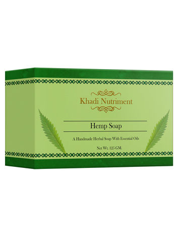 Buy Khadi Nutriment Hemp Soap,125 gm Soap for Unisex (Pack of 1)-Purplle