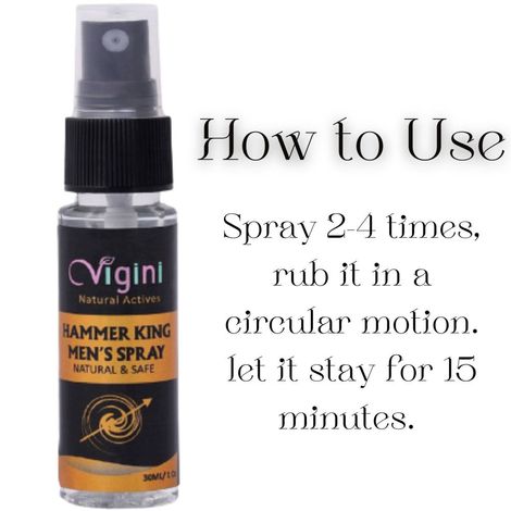 Vigini Sexual Lube Lubricants Long Time Effective Lubricating Lubrication  Water Based Titan Massage Gel & CFC Free Long Lasting Wellness Deodorant  Delay Spray Increase Time Men Non Staining Washable