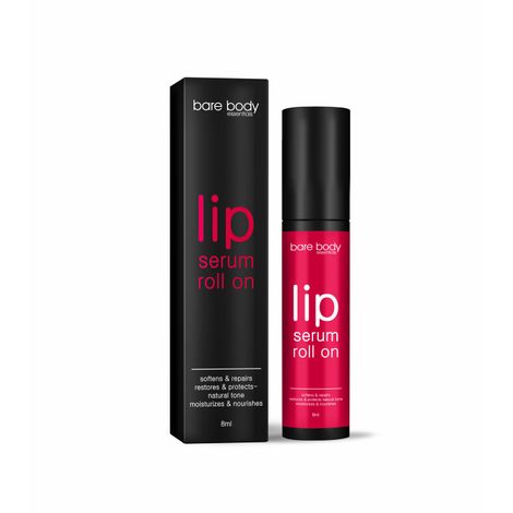 Buy Bare Body Essentials Lip Serum Roll-on 8 ml-Purplle