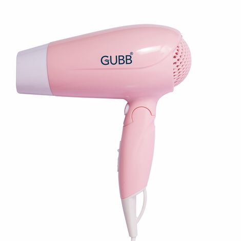 Buy GUBB Foldable 1600 Watts Hair Dryer with Hot and Cool Settings - (GB-163) Pink - 1 Pc-Purplle