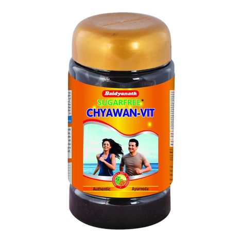Buy Baidyanath Sugarfree Chyawan Vit 1 kg-Purplle