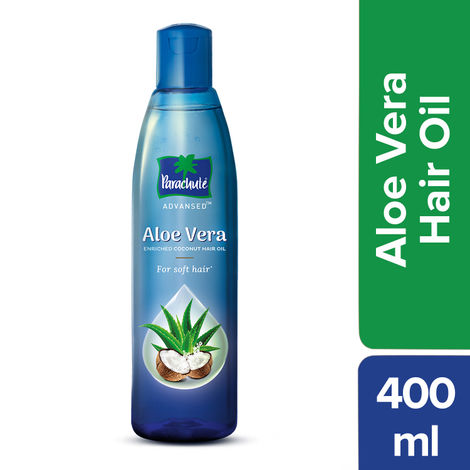 Buy Parachute Advansed Hair Oils Parachute Advansed Aloe Vera Enriched Coconut Hair Oil, ( 400 Ml)-Purplle