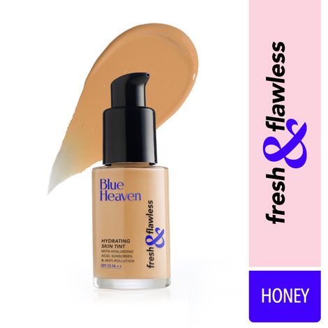 Buy Blue Heaven Fresh & Flawless Hydrating Skin Tint, Honey-Purplle
