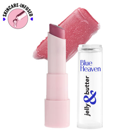 Buy Blue Heaven Jelly & Butter Hydrating Lip Balm, Dusty Rose - 3 gm-Purplle
