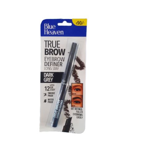Buy Blue Heaven Walkfree Eye Brow Definer Roll On Stick - Grey (0.30 g)-Purplle
