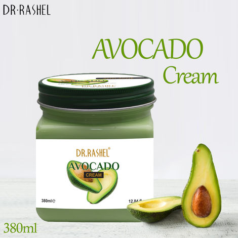 Buy Dr.Rashel Anti-Acne Avocado Face And Body Cream For All Skin Types (380 ml)-Purplle